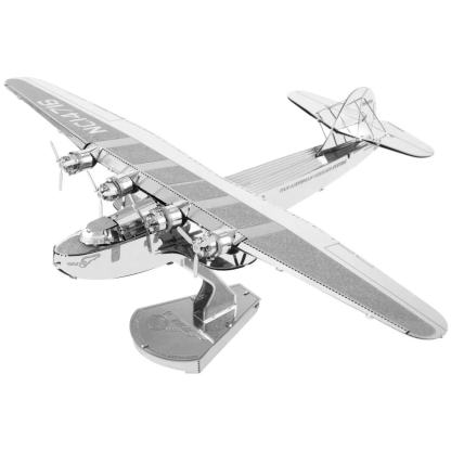 3D Metal Puzzle Creative Airplane Model