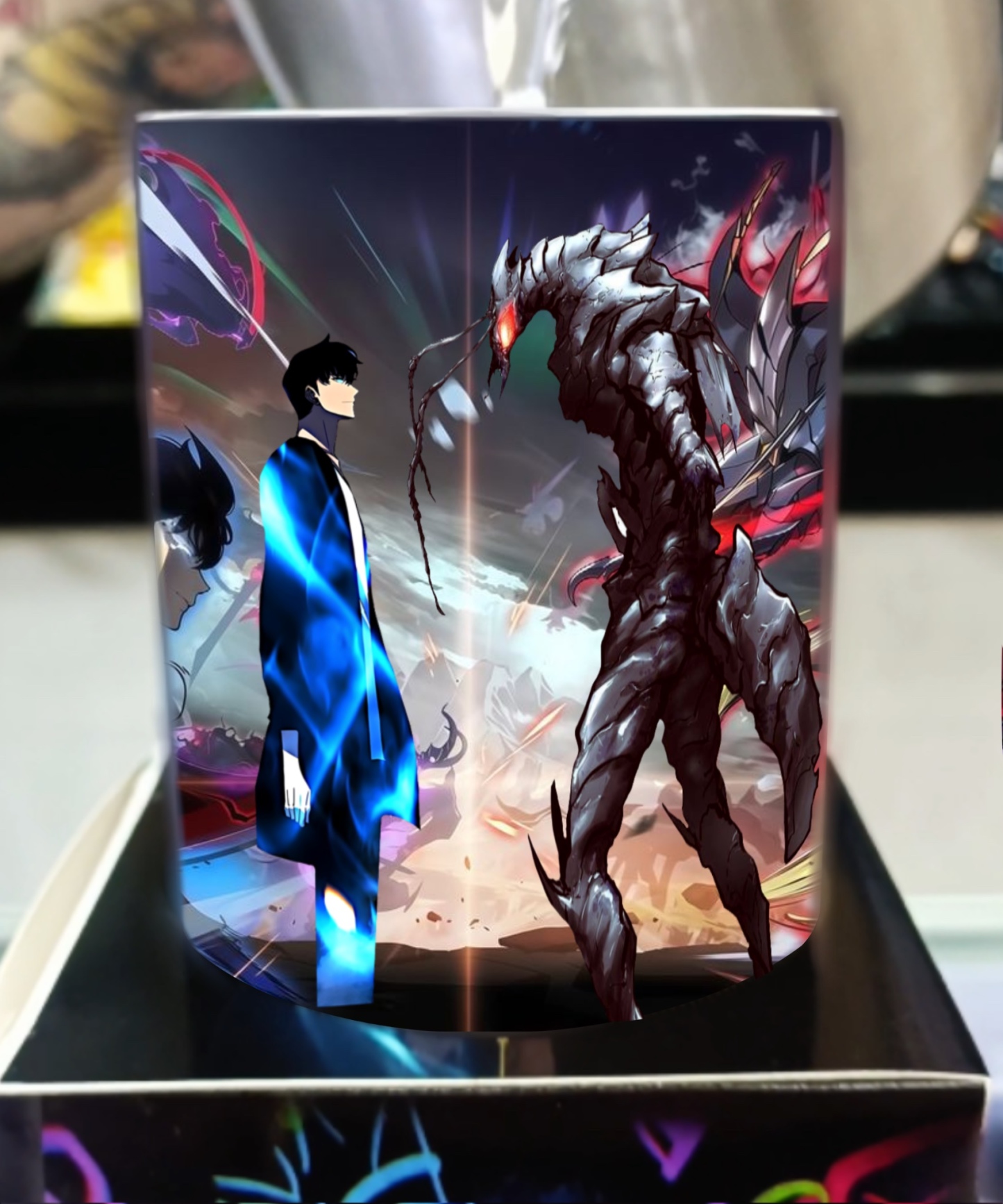 Solo Leveling Jin-Woo Heat-sensitive color-changing mug （Buy 3 get 1 free mug❗）