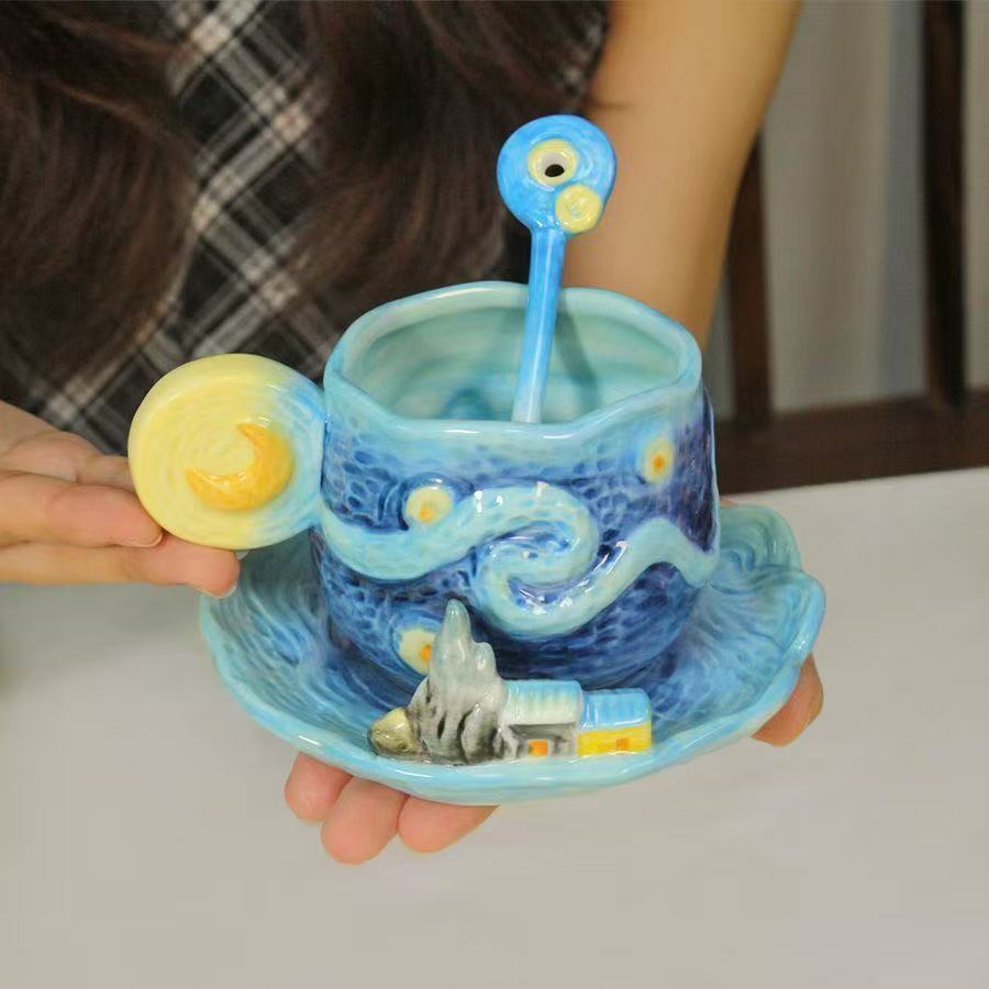 Van Gogh 3D Coffee Mug