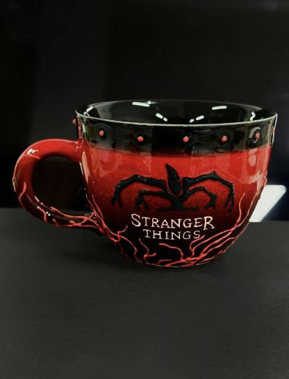 Upside Down Hand Drawn Mug