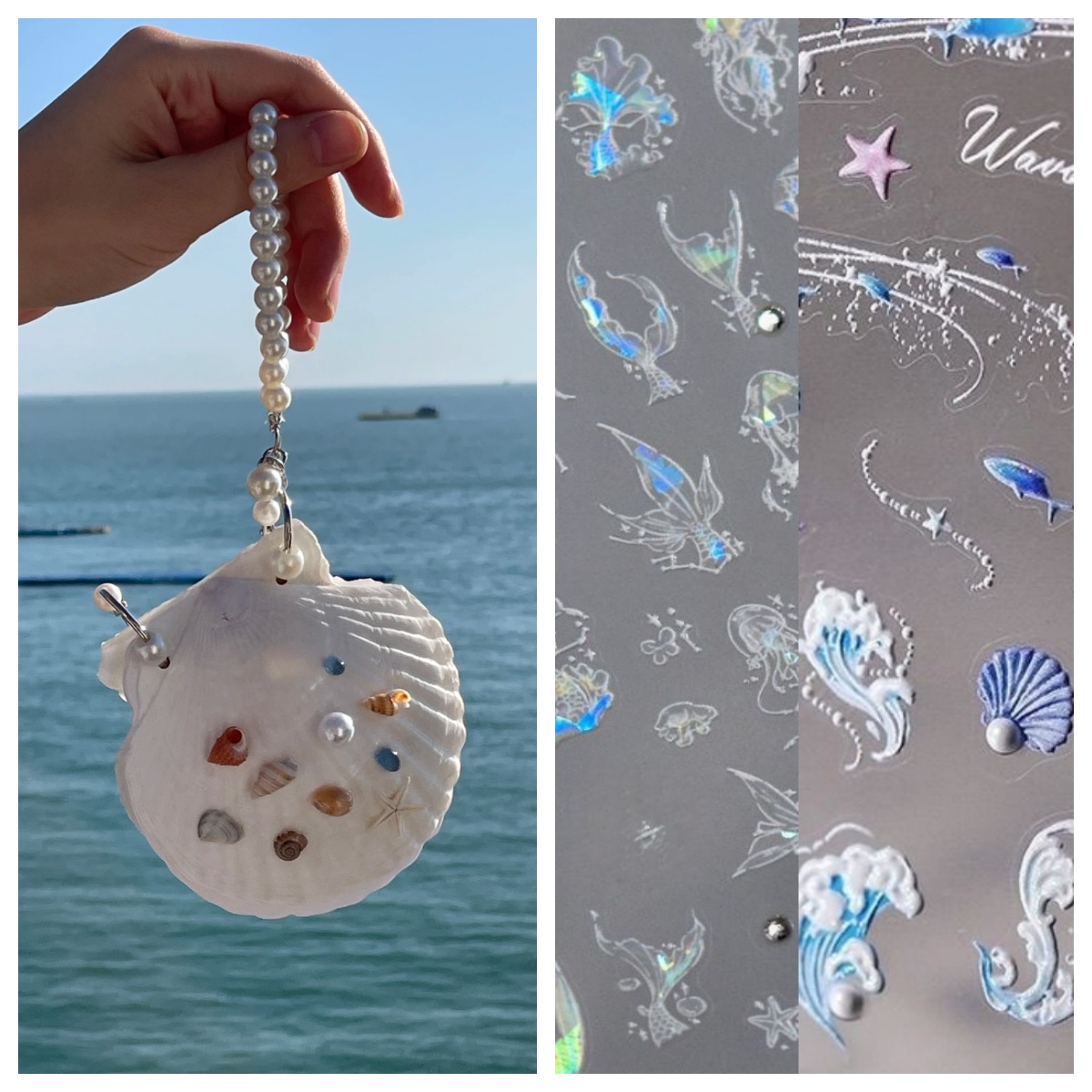 Abalone shell/Lion’s Paw shell/Scallop Shell journal