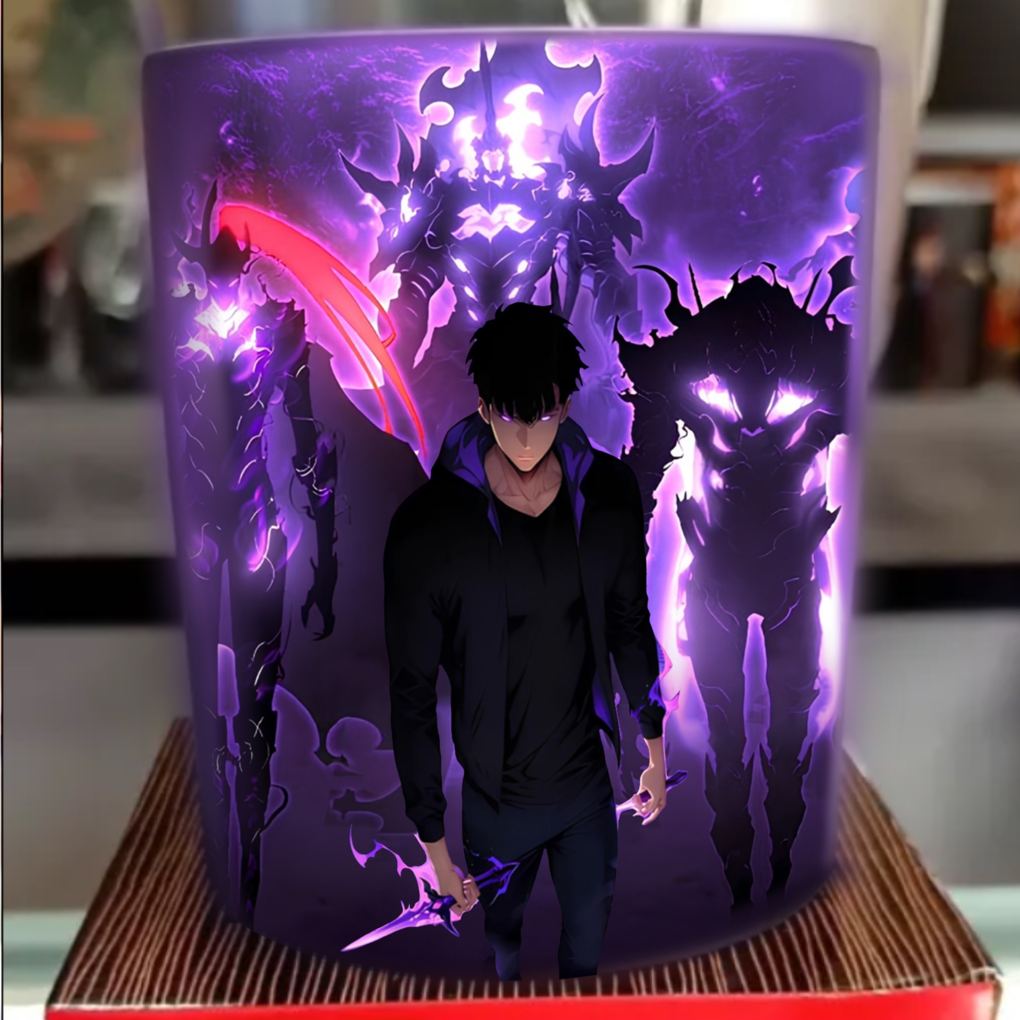 Solo Leveling Jin-Woo Heat-sensitive color-changing mug （Buy 3 get 1 free mug❗）