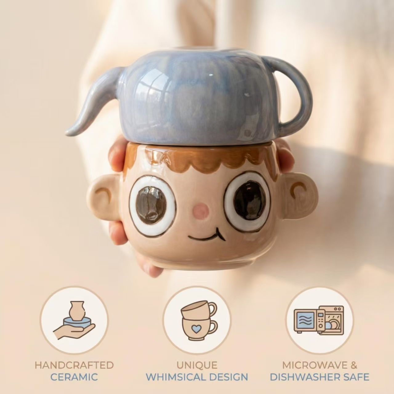 Hand-Painted  OTGW & WIRT Mug