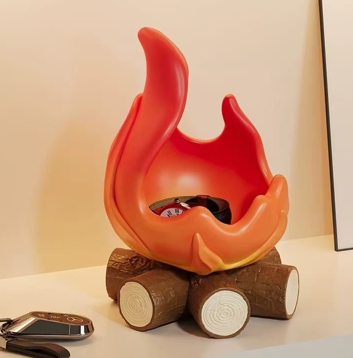Calcifer Decorative Storage Figurine