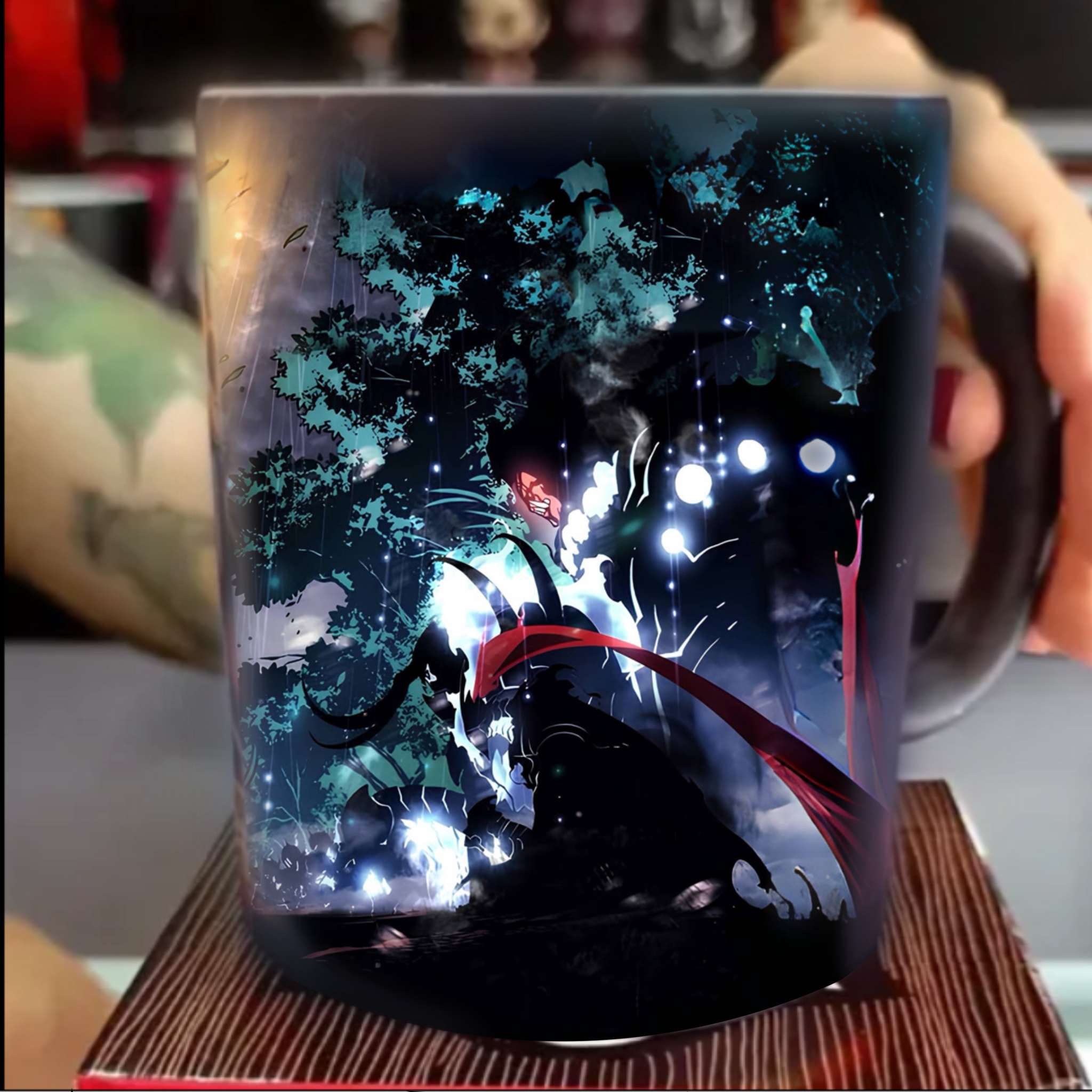 Solo Leveling Jin-Woo Heat-sensitive color-changing mug （Buy 3 get 1 free mug❗）