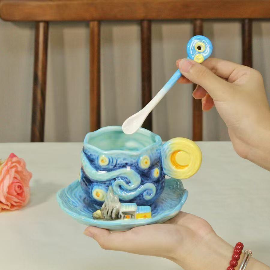 Van Gogh 3D Coffee Mug