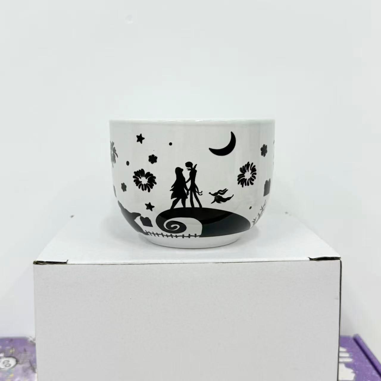 Jack and Sally & Hand Drawn Thermal Color-Changing  Mug