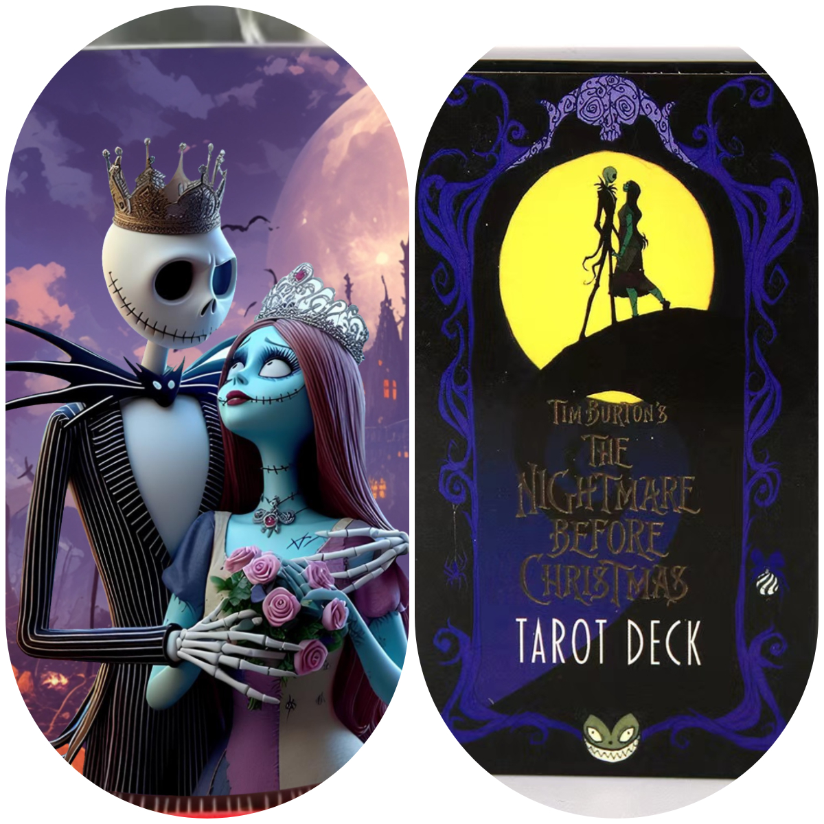 Jack Skellington and Sally Heat Sensitive Color Changing Mug