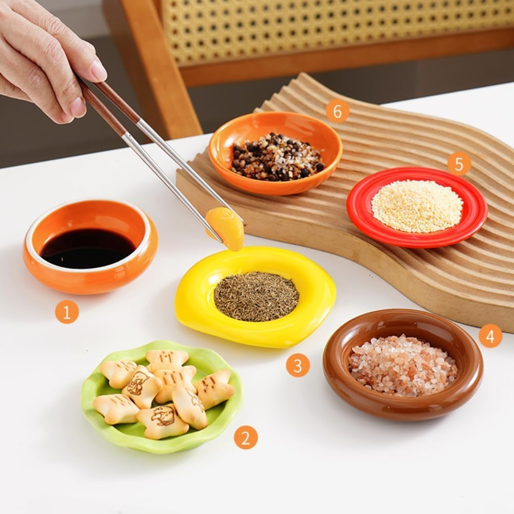 Burger shaped bowl and plate creative tableware combination