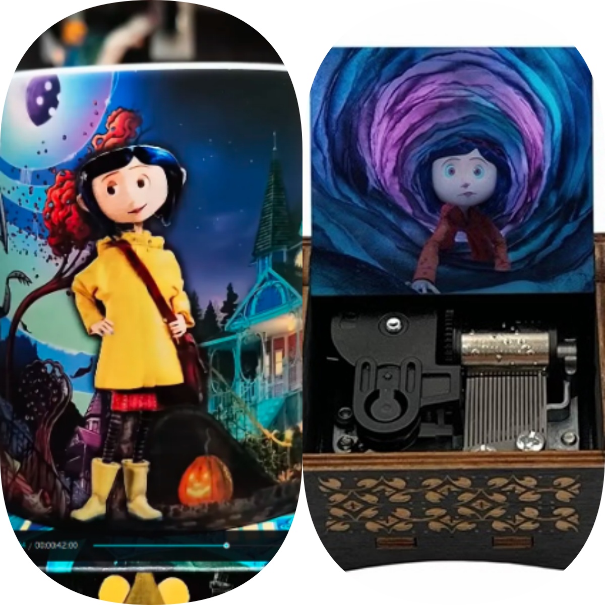 Coraline Heat-sensitive color-changing mug （Buy 3 get 1 free mug❗）