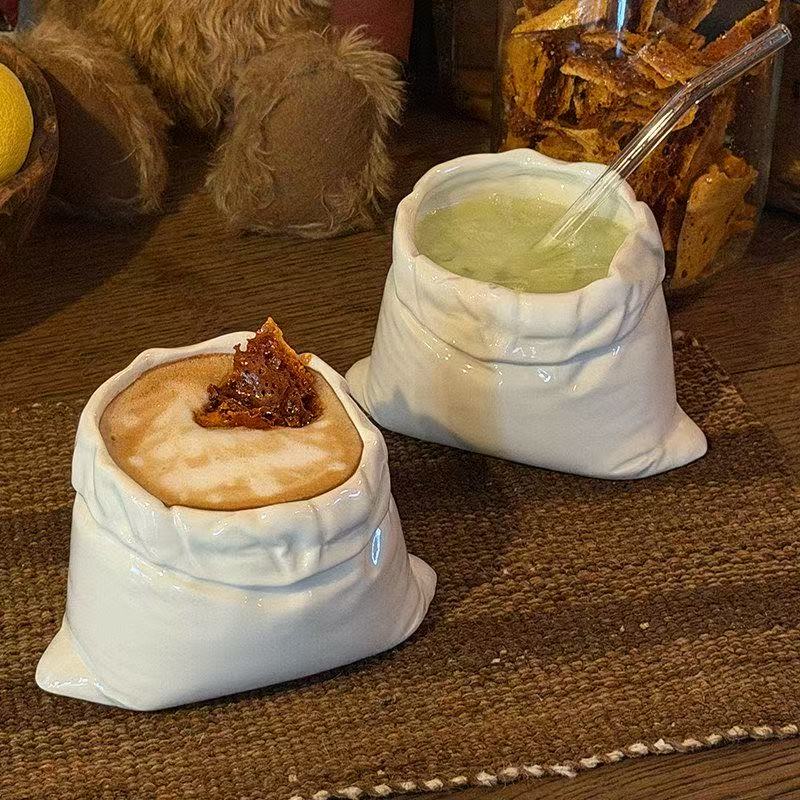 Reusable Canvas-look Coffee Mug