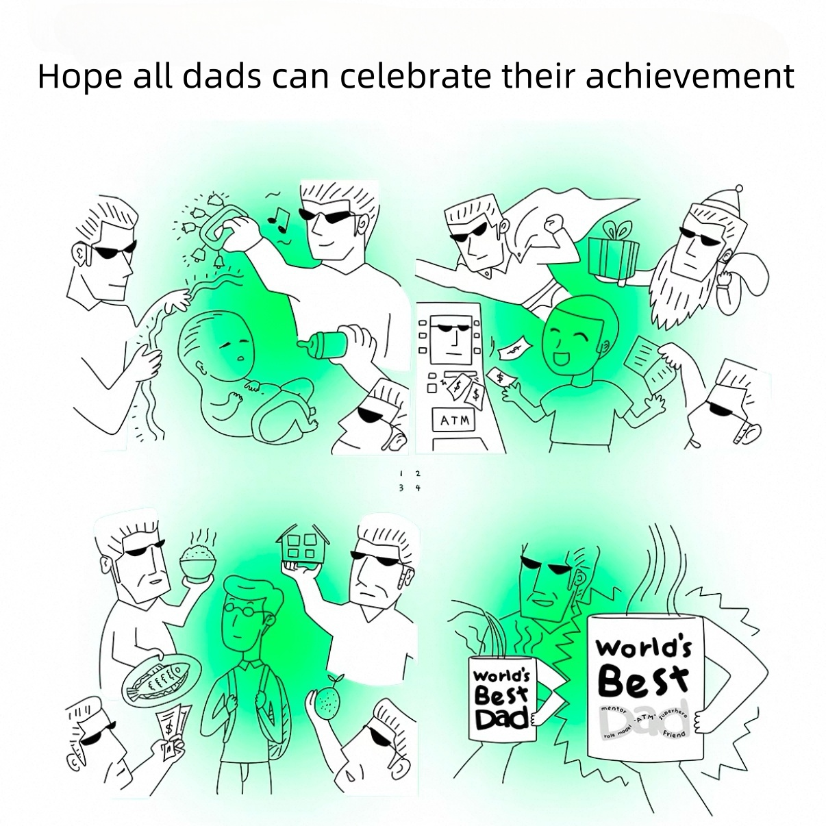 The  Heat-sensitive color-changing mug for the best MOM /DAD in the world!