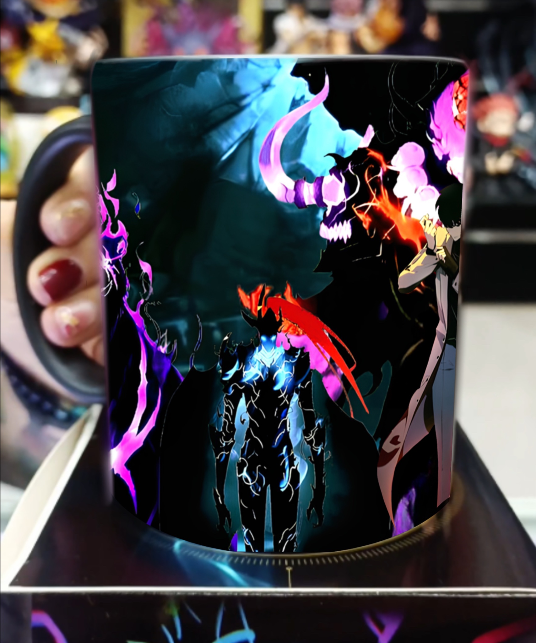 Solo Leveling Jin-Woo Heat-sensitive color-changing mug （Buy 3 get 1 free mug❗）