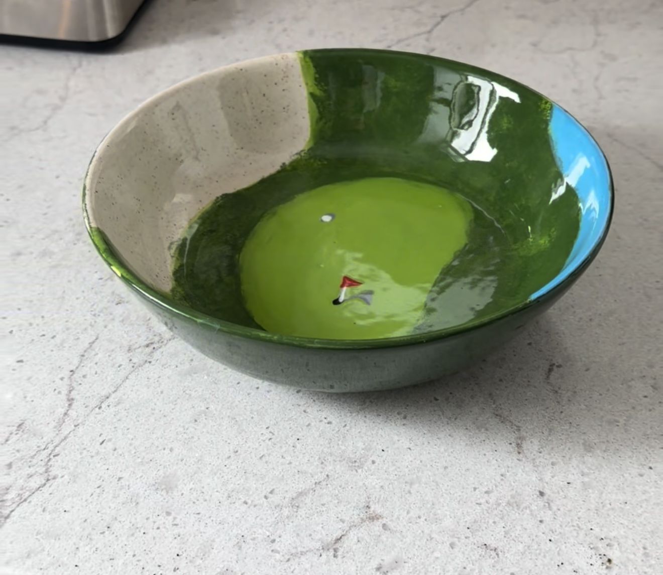 Hand-Painted Snack Bowl