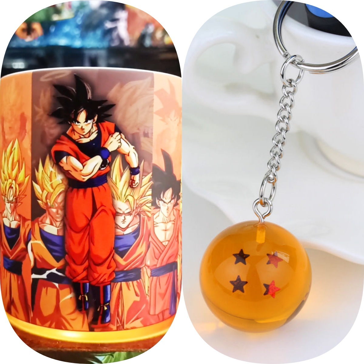 Dragon Ball Color-Changing Heat Sensitive Mug