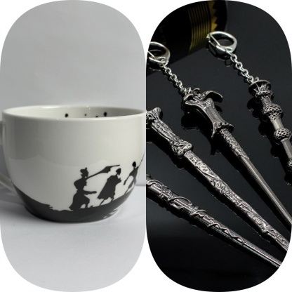  Hand-drawn Peverell Brothers Mug