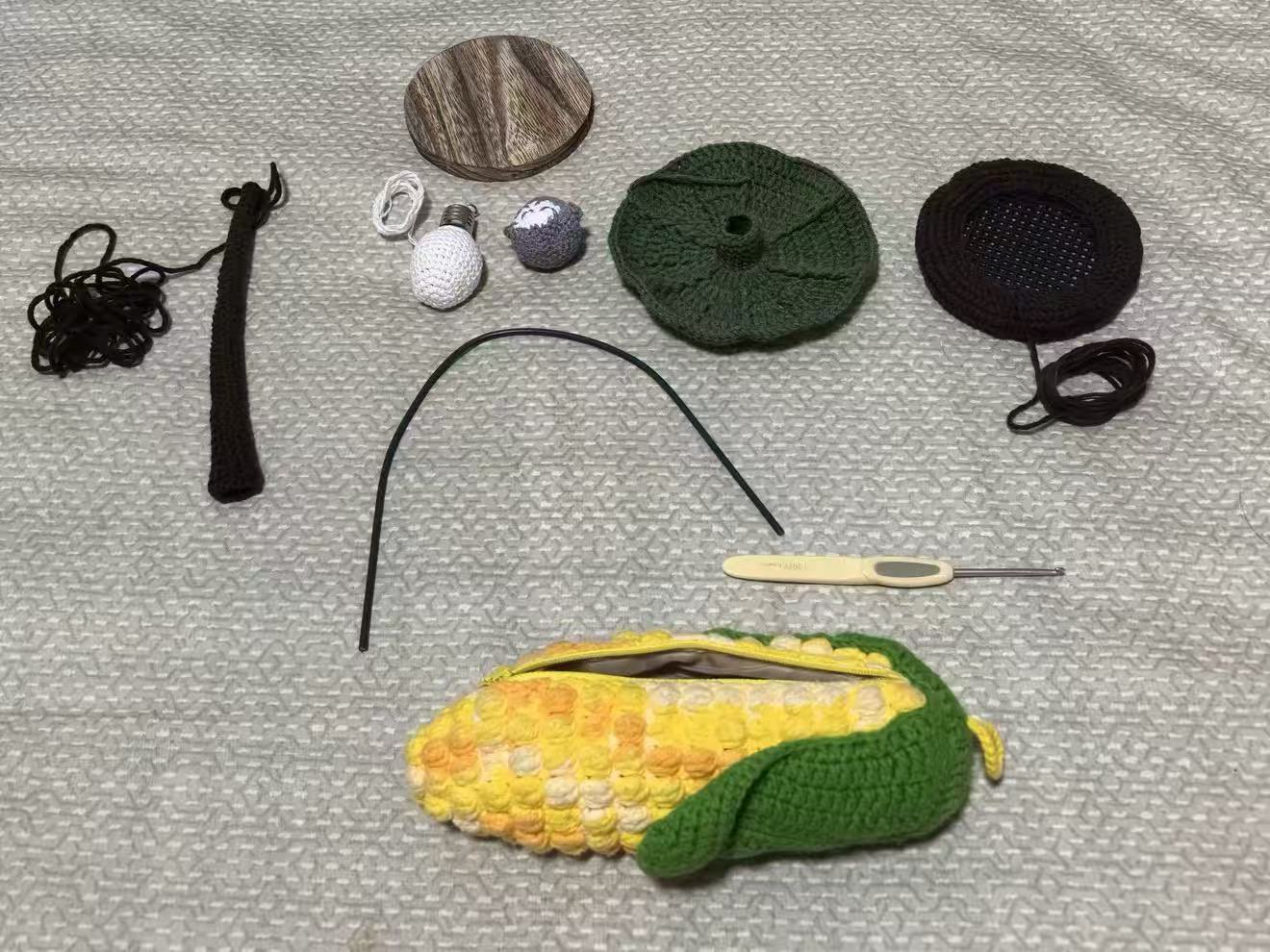 Floating Totoro Hand-Crocheted Night Light