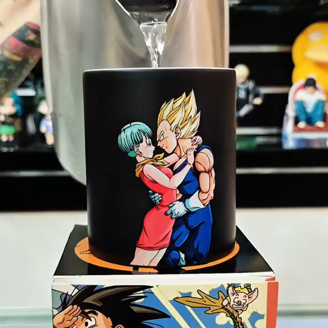 Vegeta & Bulma Color-Changing Heat Sensitive Mug