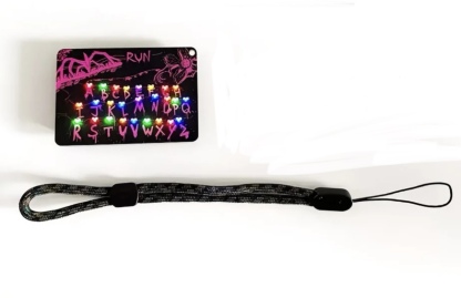 Stranger Things luminous flashing light keychain