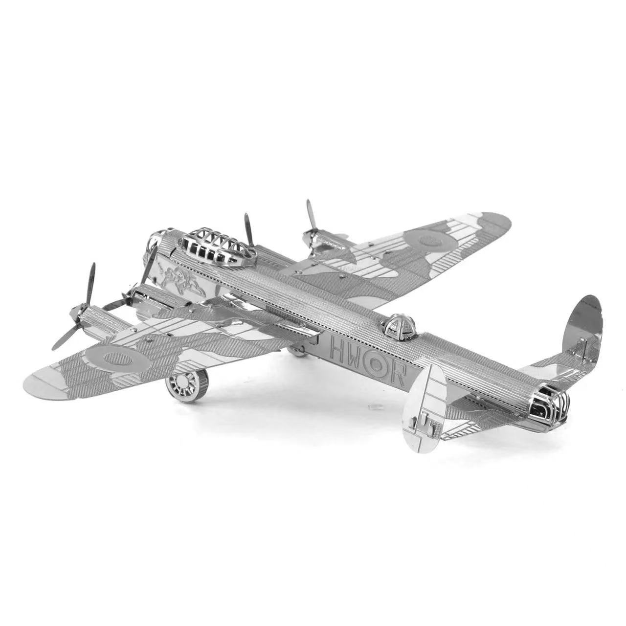 3D Metal Puzzle Creative Airplane Model