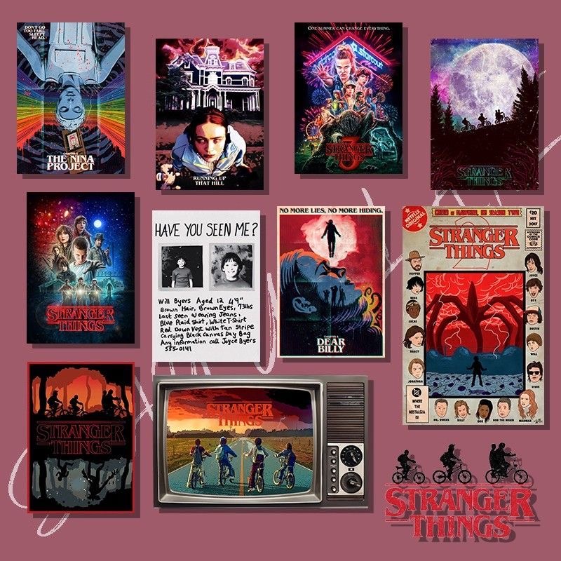 Stranger Things  Refrigerator sticker