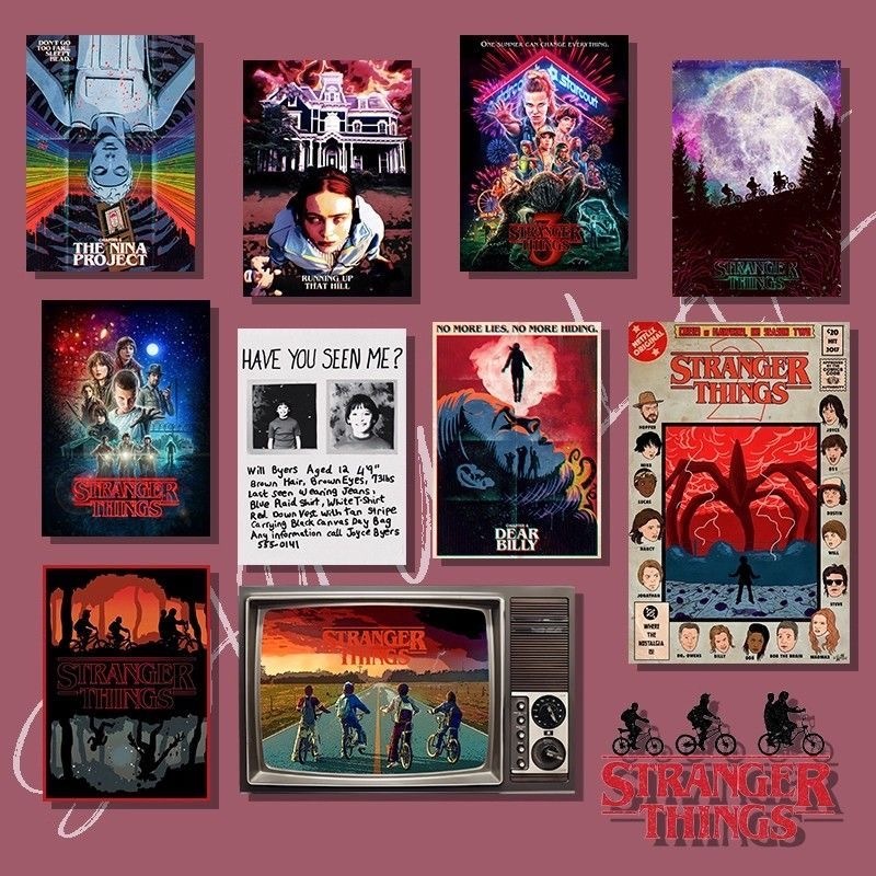 Stranger Things  Refrigerator sticker