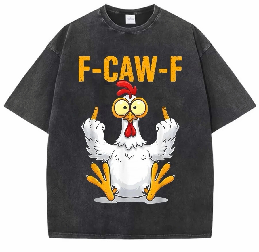F-CAW-F Embroidered Snapback T-shirt