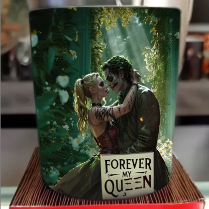 Joker And Harley Quinn Forever My Queen！（Buy 3 get 1 free mug❗）
