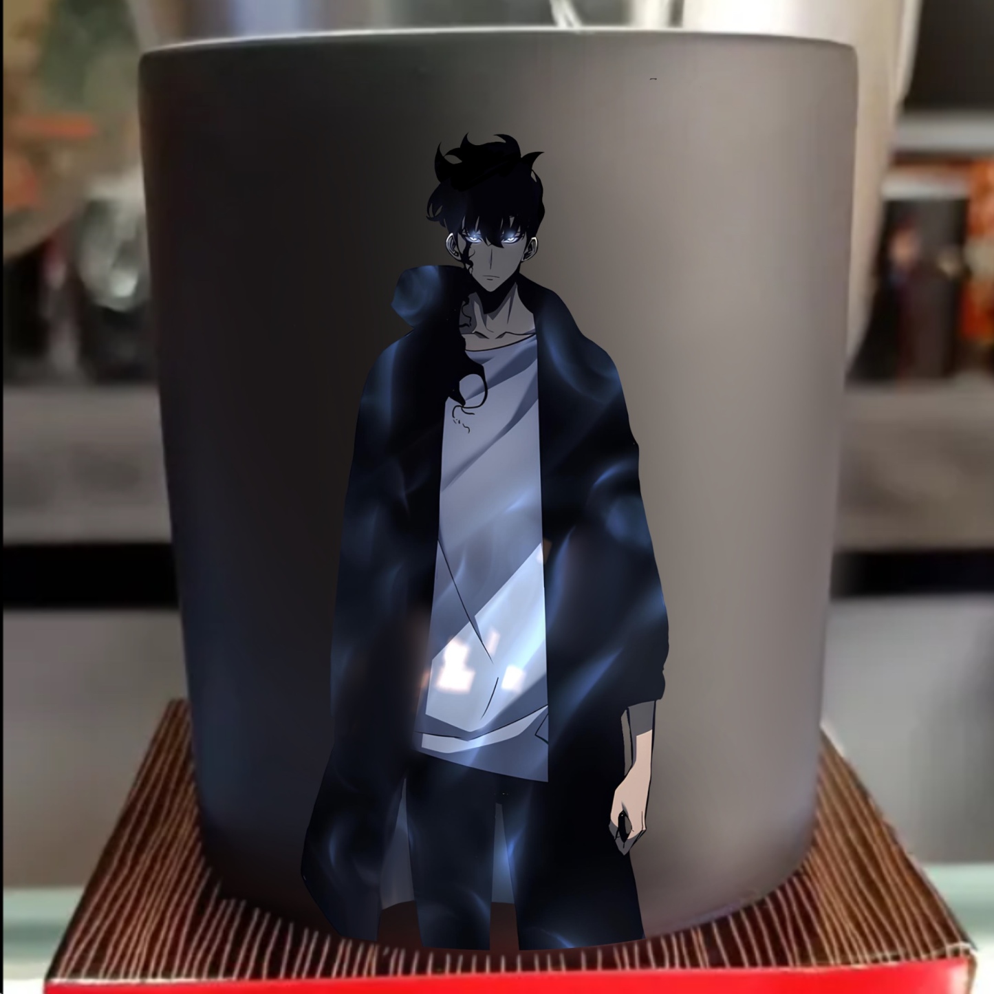 Solo Leveling Jin-Woo Heat-sensitive color-changing mug （Buy 3 get 1 free mug❗）