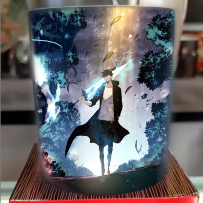 Solo Leveling Jin-Woo Heat-sensitive color-changing mug （Buy 3 get 1 free mug❗）