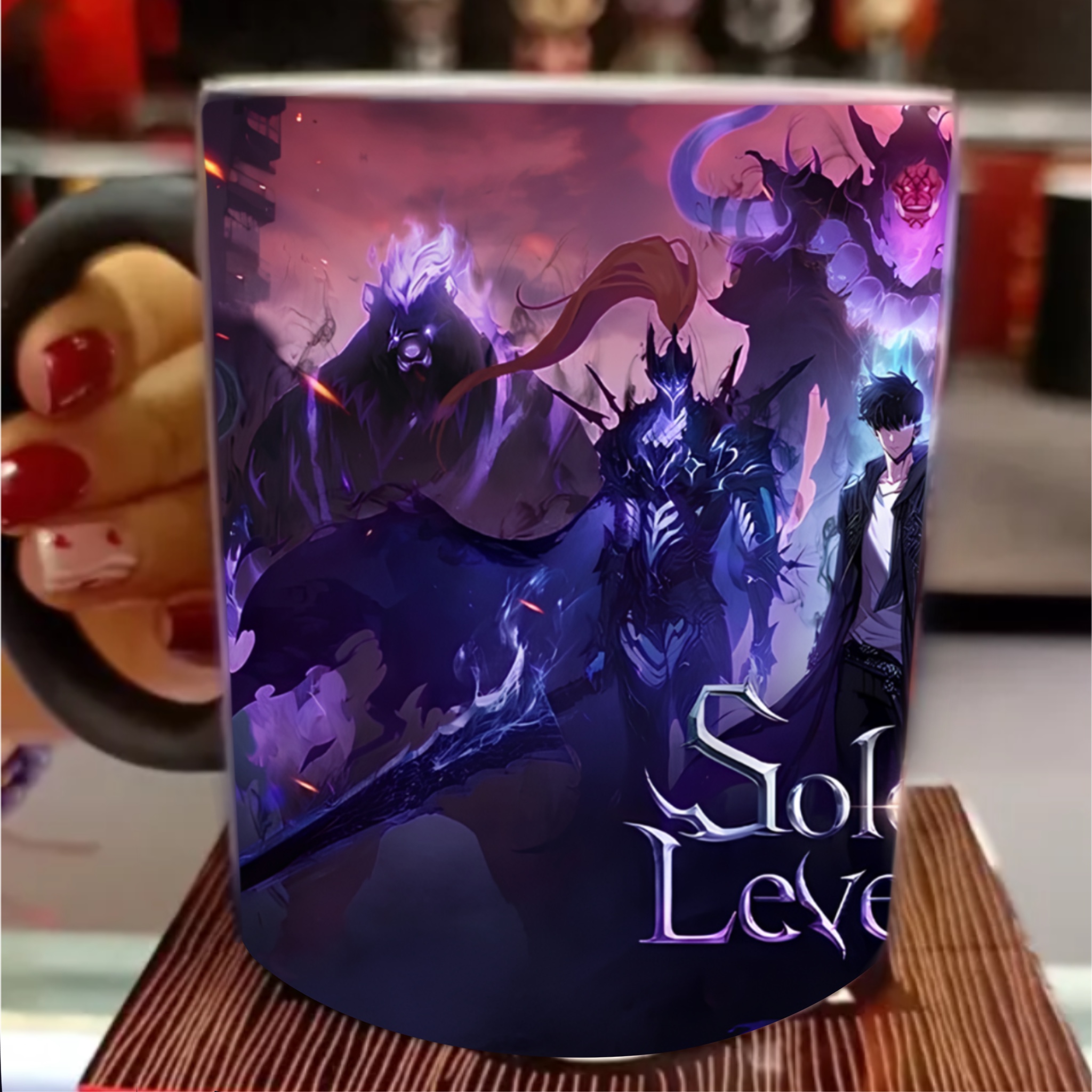 Solo Leveling Jin-Woo Heat-sensitive color-changing mug （Buy 3 get 1 free mug❗）