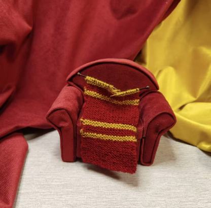 Handmade Mini Collector's Edition Magic Sofa (Fridge Magnet Keychain Ornament)