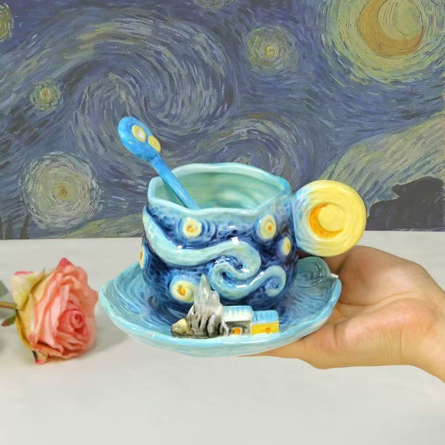 Van Gogh 3D Coffee Mug