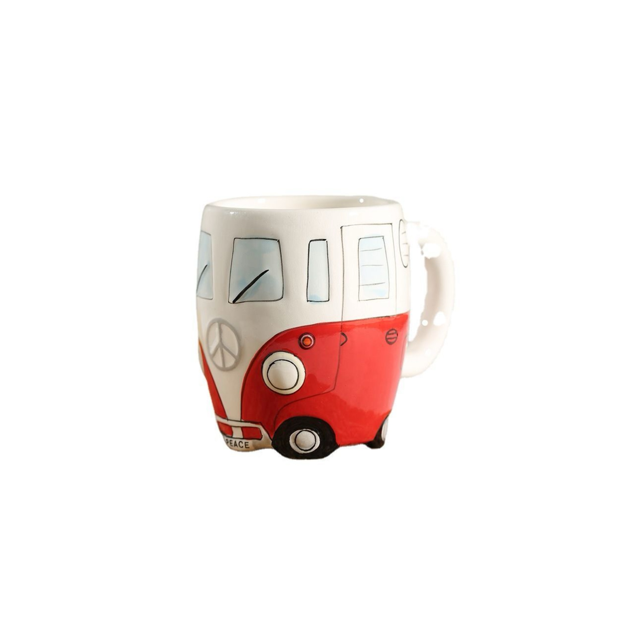 Car and Bus Ceramic Mugs