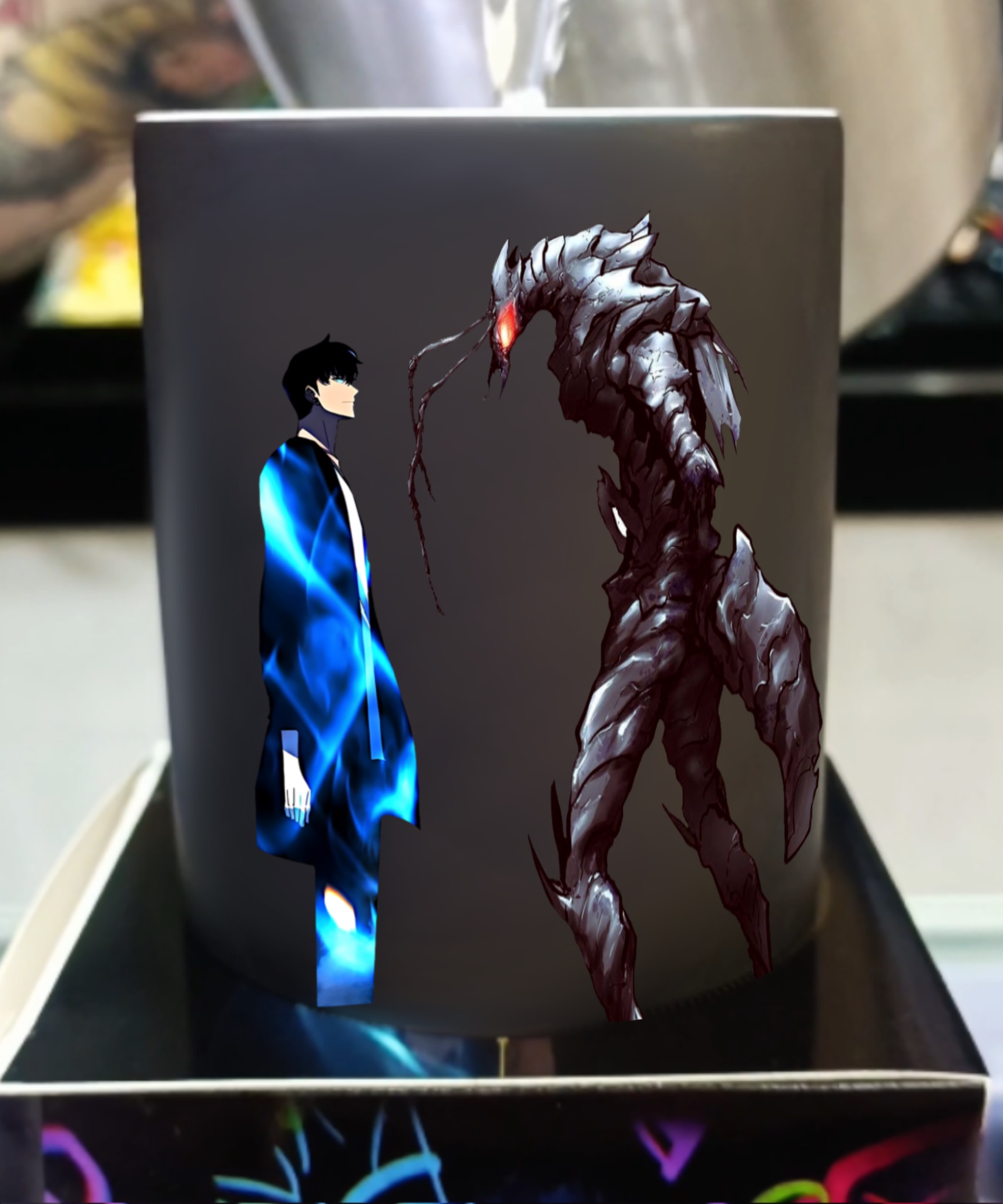 Solo Leveling Jin-Woo Heat-sensitive color-changing mug （Buy 3 get 1 free mug❗）