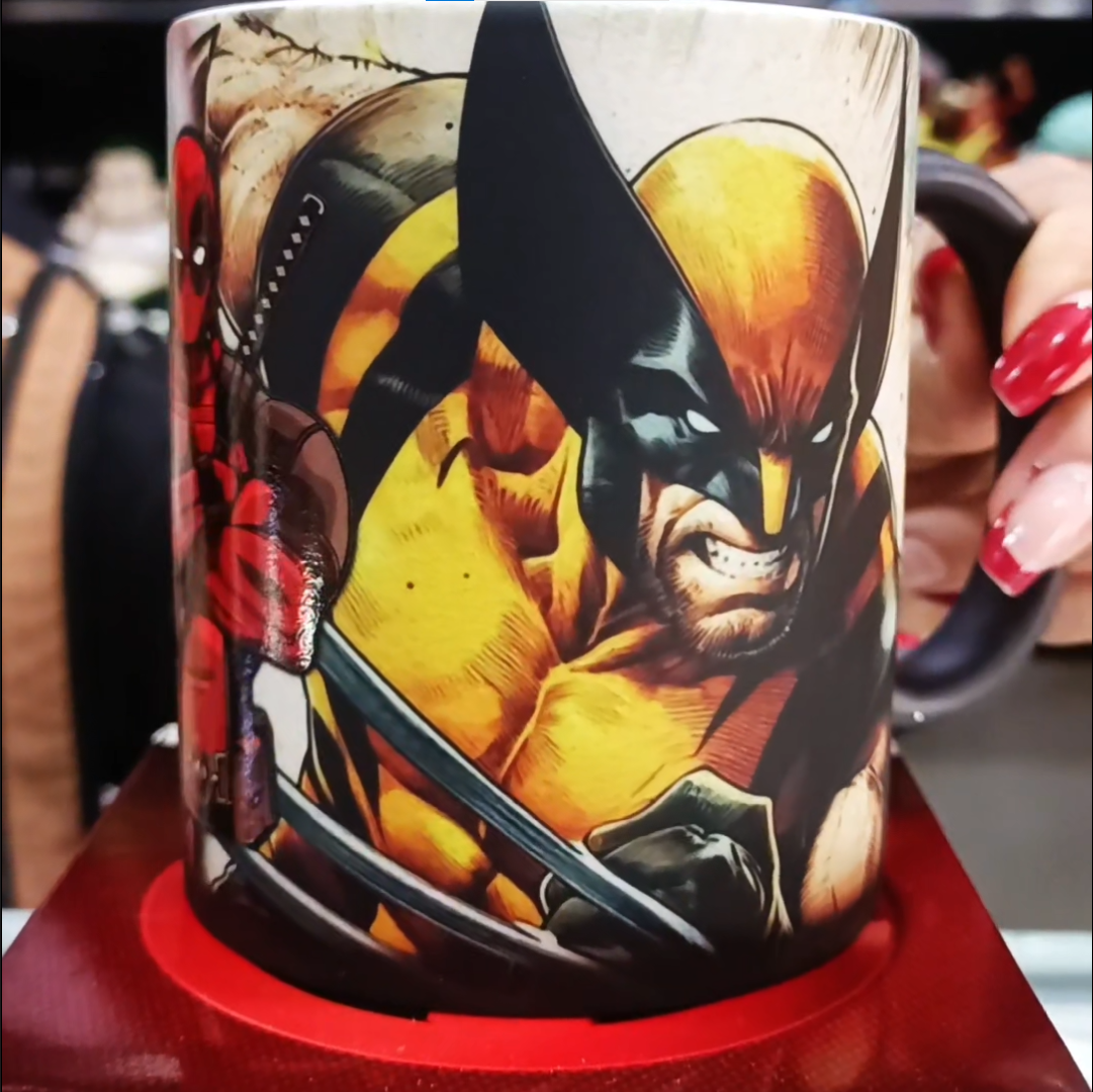 Deadpool Magic Thermal Color-Changing Mug