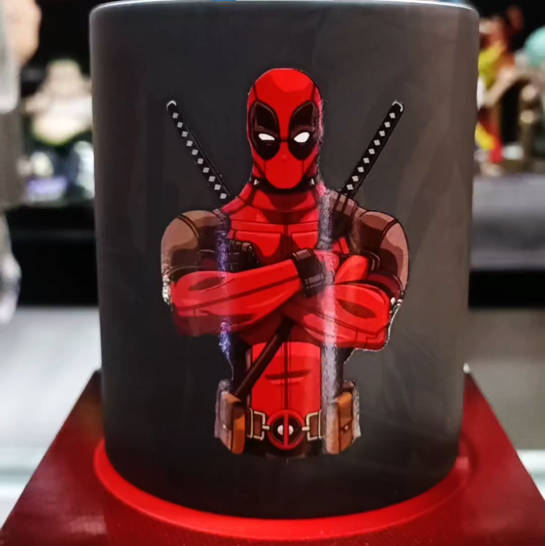 Deadpool Magic Thermal Color-Changing Mug