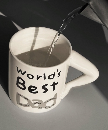 The  Heat-sensitive color-changing mug for the best MOM /DAD in the world!