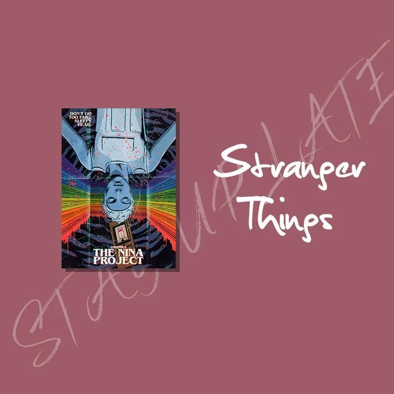 Stranger Things  Refrigerator sticker