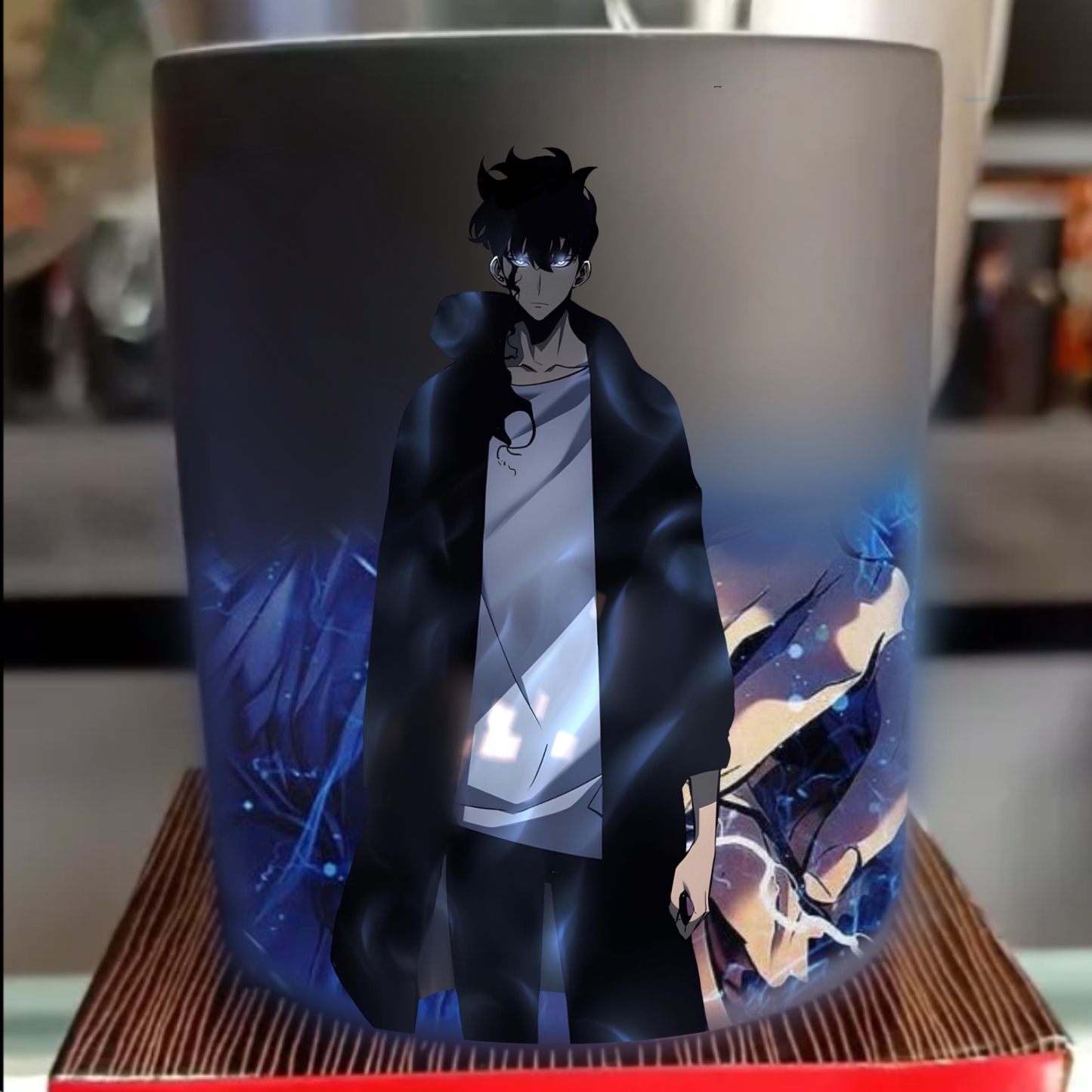 Solo Leveling Jin-Woo Heat-sensitive color-changing mug （Buy 3 get 1 free mug❗）