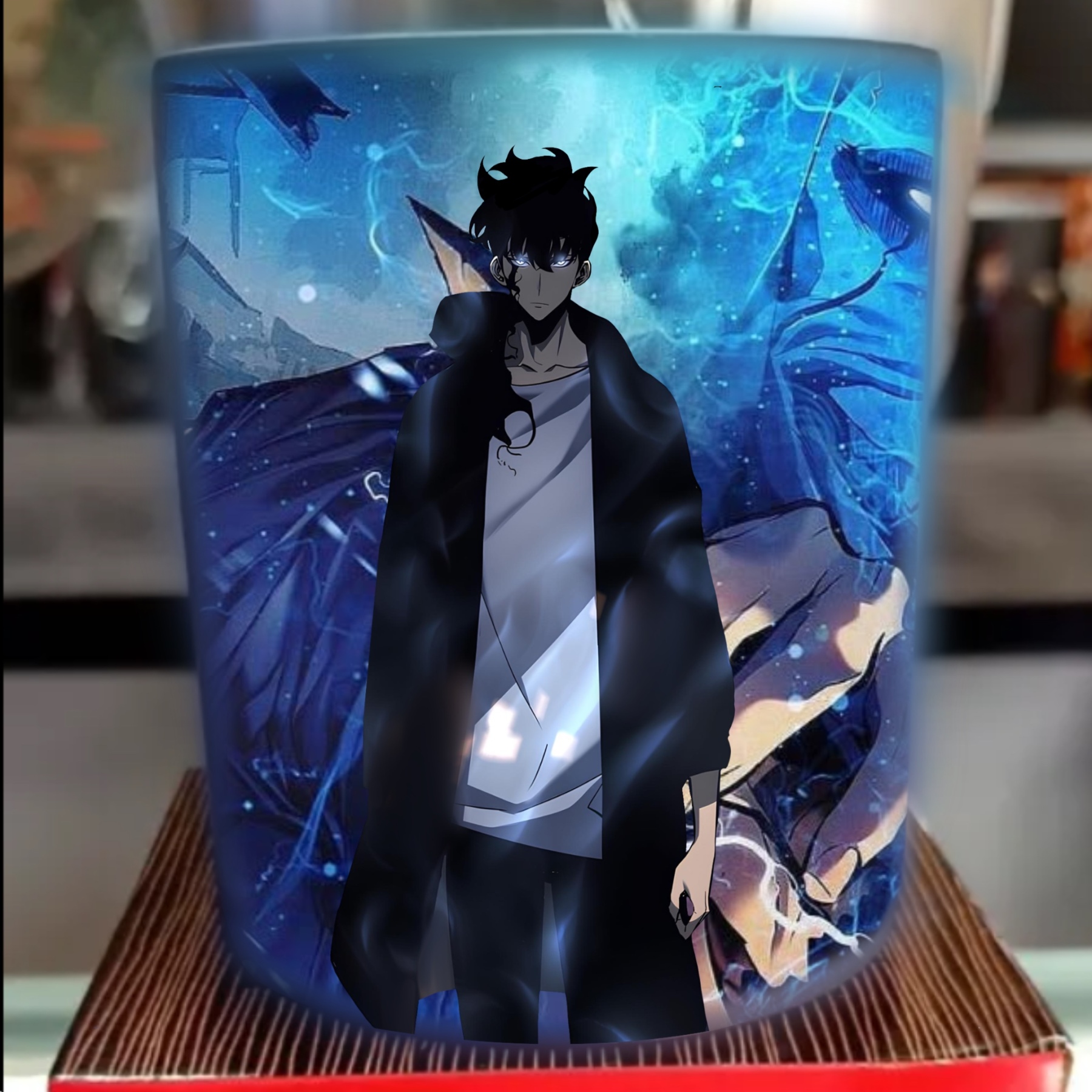 Solo Leveling Jin-Woo Heat-sensitive color-changing mug （Buy 3 get 1 free mug❗）