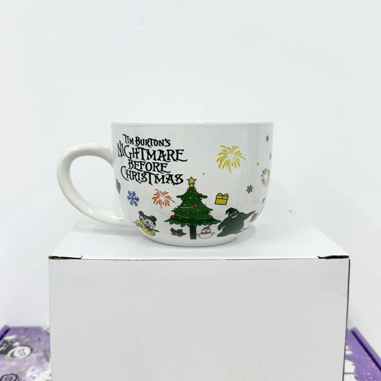 Jack and Sally & Hand Drawn Thermal Color-Changing  Mug