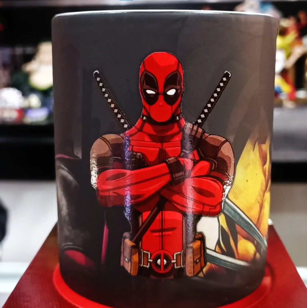 Deadpool Magic Thermal Color-Changing Mug