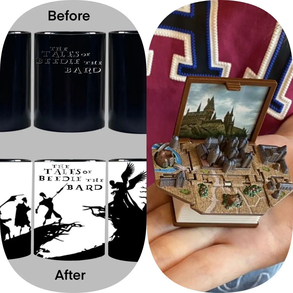  Hand-drawn Peverell Brothers Mug