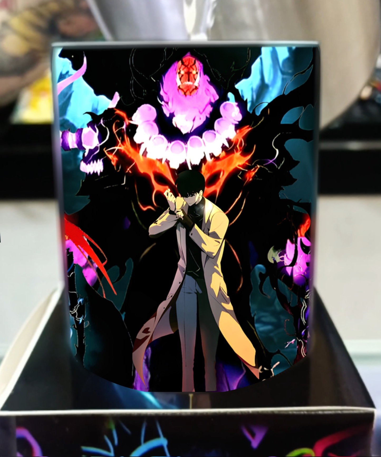 Solo Leveling Jin-Woo Heat-sensitive color-changing mug （Buy 3 get 1 free mug❗）