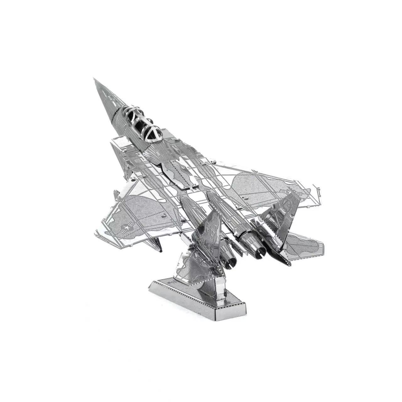 3D Metal Puzzle Creative Airplane Model