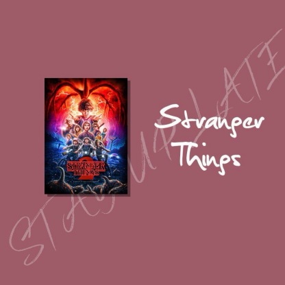 Stranger Things  Refrigerator sticker