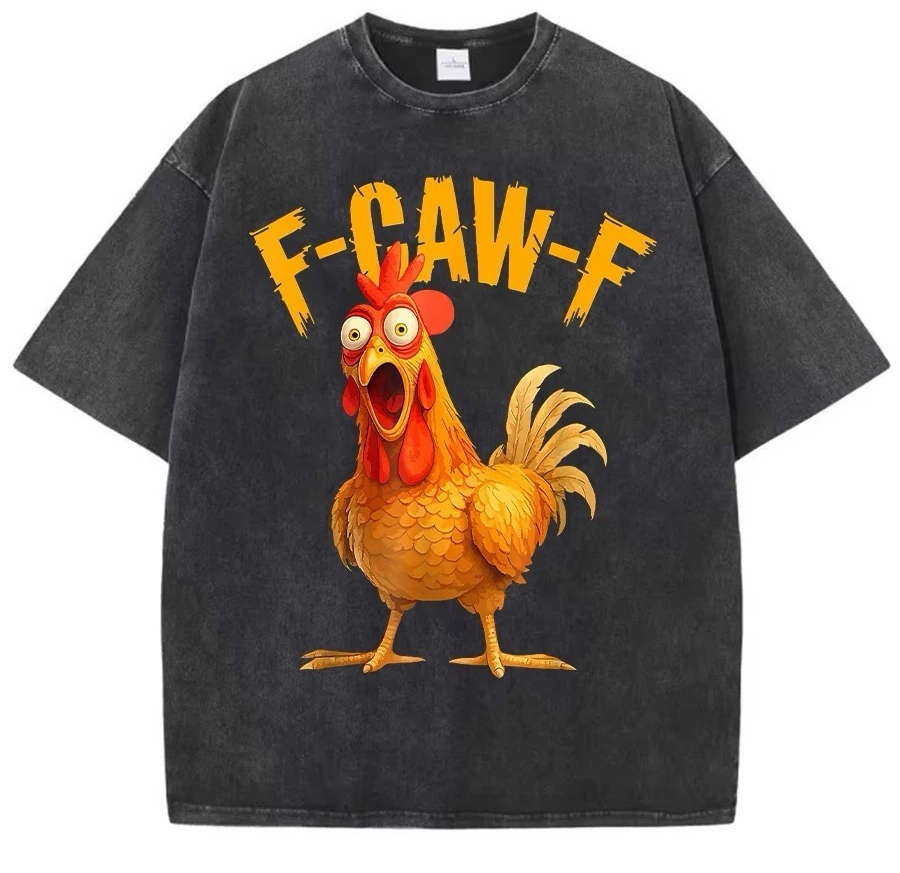 F-CAW-F Embroidered Snapback T-shirt
