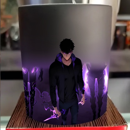 Solo Leveling Jin-Woo Heat-sensitive color-changing mug （Buy 3 get 1 free mug❗）
