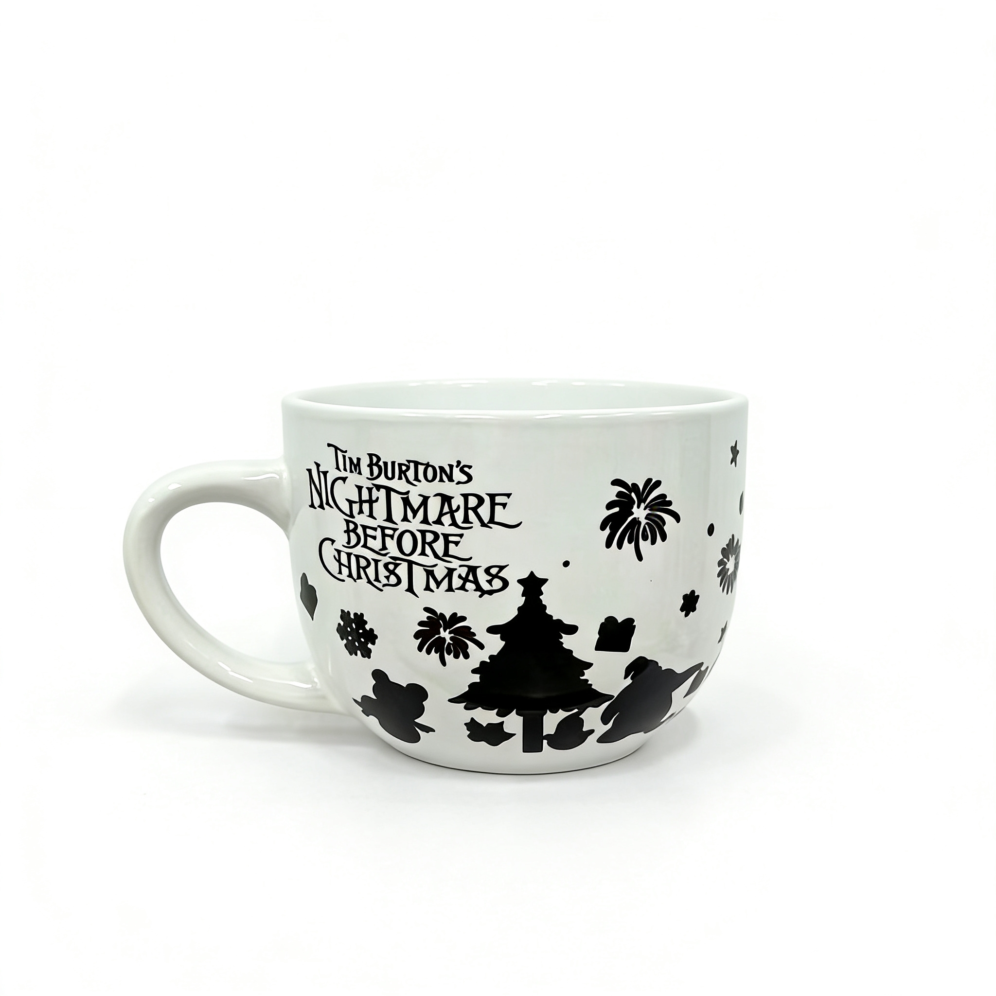 Jack and Sally & Hand Drawn Thermal Color-Changing  Mug